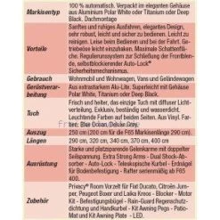 Fiamma F65L 400 Royal Grey Titanium Auszug: 250cm -Fiamma Store 21915 4