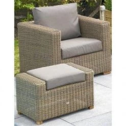 LIFE Moray Hocker Grey Wash -Fiamma Store 23943 0