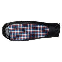 Grüezi Bag Kinderschlafsack Karo Black