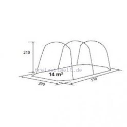 Brunner Schleuse Globetrotter 180-245 Cm -Fiamma Store 39519 3