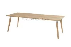 Sophie Studio Teak Armchair Beine Teak / Sitz Weiß -Fiamma Store 43300 1651486429107