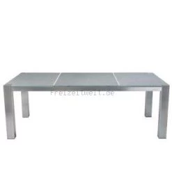 Edelstahl-Granittisch