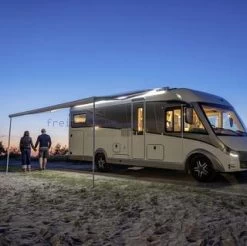 Fiamma AluminiumtischfuĂ Mit Ausdrehung Der 2.Platte