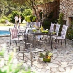 Streckmetalltisch 145x90cm Eisengrau 11 Streckmetalltisch 145x90cm Eisengrau -Fiamma Store 45636 1