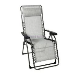 Relaxliege Oasi Spirit XL Grau-silber