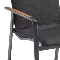 Kettler Diamond Stapelsessel Sunbrella Anthrazit / Sooty -Fiamma Store 46419 1