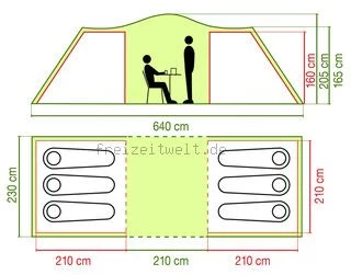 Coleman Ridgeline 4 Plus 4 Coleman Ridgeline 4 Plus - Image 2