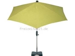 Doppler Knirps Kurbelschirm Grün