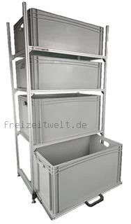 Tower 4 Regalsystem Mit Auszug